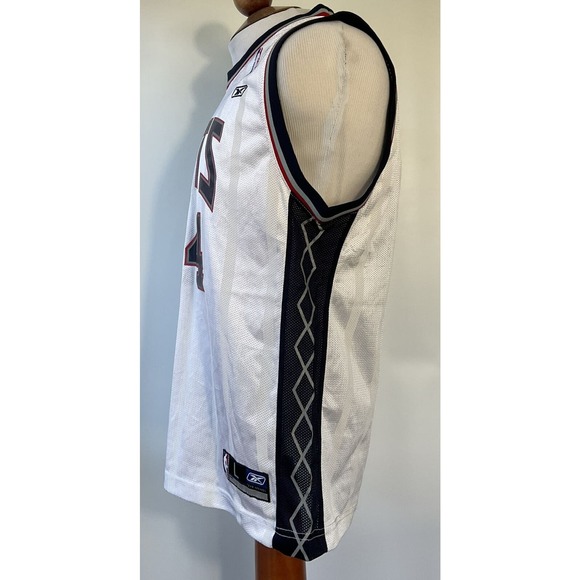 Reebok Richard Jefferson New Jersey Nets NBA Swingman Jersey Youth Size Large - Picture 5 of 7